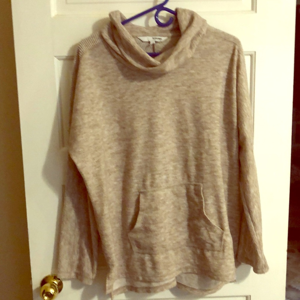 Cow neck sweater